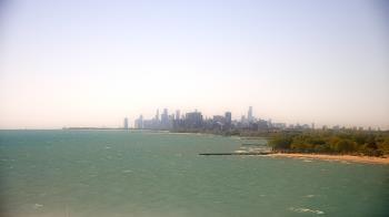 Weather camera view of Northwestern University.