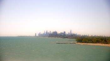 Weather camera view of Northwestern University.