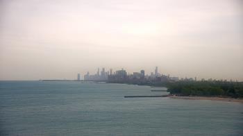 Weather camera view of Northwestern University.