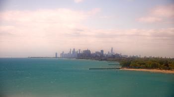 Weather camera view of Northwestern University.