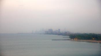 Weather camera view of Northwestern University.