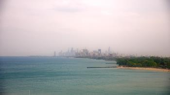 Weather camera view of Northwestern University.