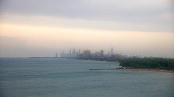Weather camera view of Northwestern University.