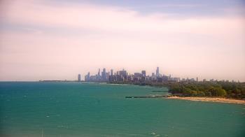 Weather camera view of Northwestern University.