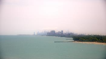 Weather camera view of Northwestern University.