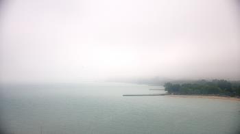Weather camera view of Northwestern University.