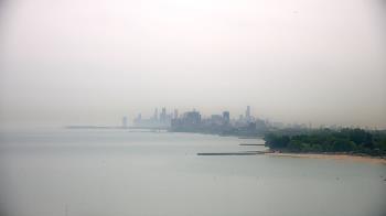 Weather camera view of Northwestern University.