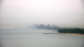 Weather camera view of Northwestern University.