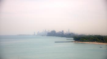 Weather camera view of Northwestern University.