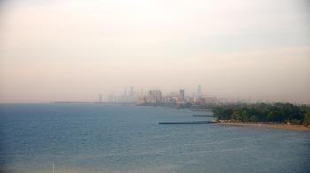 Weather camera view of Northwestern University.