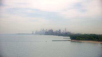 Weather camera view of Northwestern University.