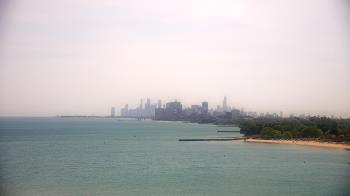 Weather camera view of Northwestern University.
