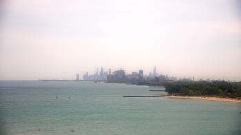 Weather camera view of Northwestern University.