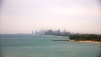 Weather camera view of Northwestern University.