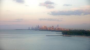 Weather camera view of Northwestern University.