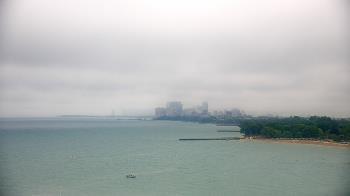 Weather camera view of Northwestern University.