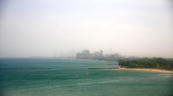 Weather camera view of Northwestern University.