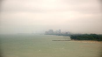 Weather camera view of Northwestern University.