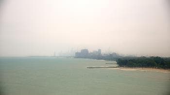 Weather camera view of Northwestern University.