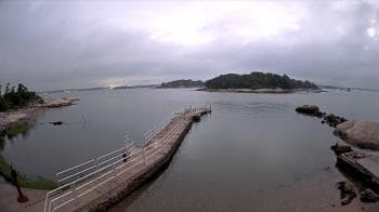 Weather camera view of Outer Island Education and Research.