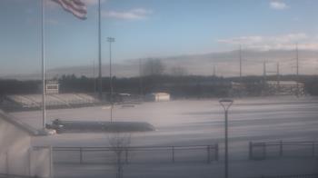 Weather camera view of Newaygo High School.