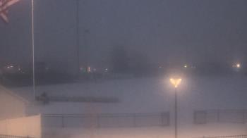 Weather camera view of Newaygo High School.
