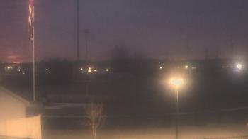 Weather camera view of Newaygo High School.