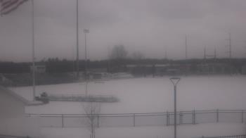 Weather camera view of Newaygo High School.