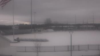 Weather camera view of Newaygo High School.