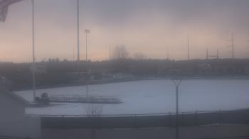 Weather camera view of Newaygo High School.