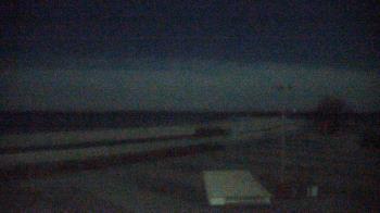 Weather camera view of Ocean Beach Park.