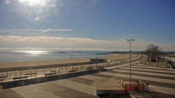 Weather camera view of Ocean Beach Park.