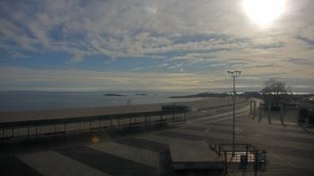 Weather camera view of Ocean Beach Park.