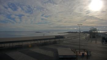 Weather camera view of Ocean Beach Park.