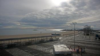 Weather camera view of Ocean Beach Park.