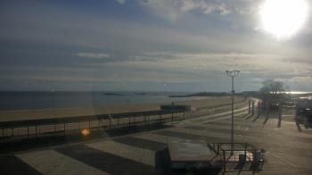 Weather camera view of Ocean Beach Park.