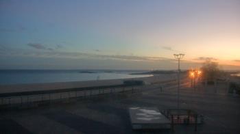 Weather camera view of Ocean Beach Park.