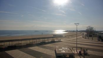Weather camera view of Ocean Beach Park.