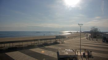 Weather camera view of Ocean Beach Park.
