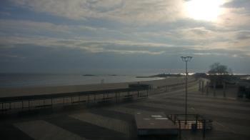 Weather camera view of Ocean Beach Park.