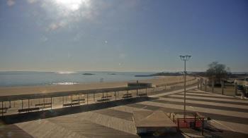 Weather camera view of Ocean Beach Park.