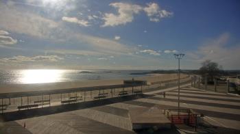 Weather camera view of Ocean Beach Park.