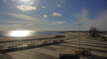 Weather camera view of Ocean Beach Park.