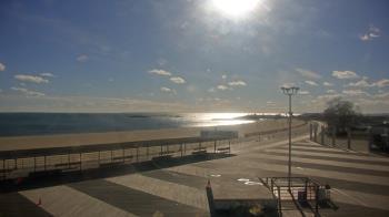 Weather camera view of Ocean Beach Park.