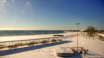 Weather camera view of Ocean Beach Park.