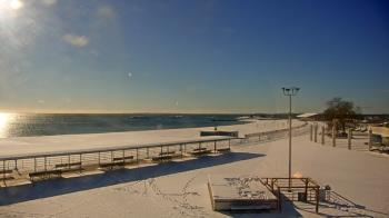 Weather camera view of Ocean Beach Park.