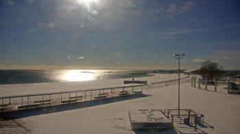 Weather camera view of Ocean Beach Park.