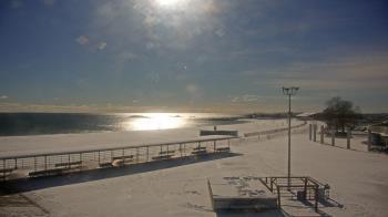 Weather camera view of Ocean Beach Park.