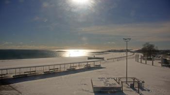 Weather camera view of Ocean Beach Park.
