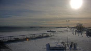 Weather camera view of Ocean Beach Park.